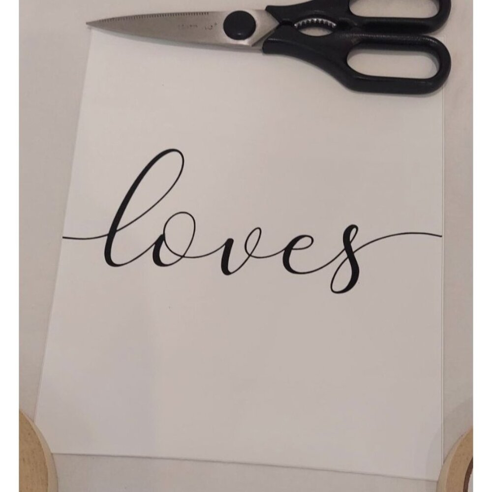 Love, All Of You, All Of Me Frameless Canvas Painting Wall Art Minimalism Décor
